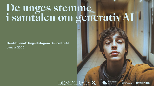 De unges stemme i samtalen om generativ AI (rapport fra Democracy X)